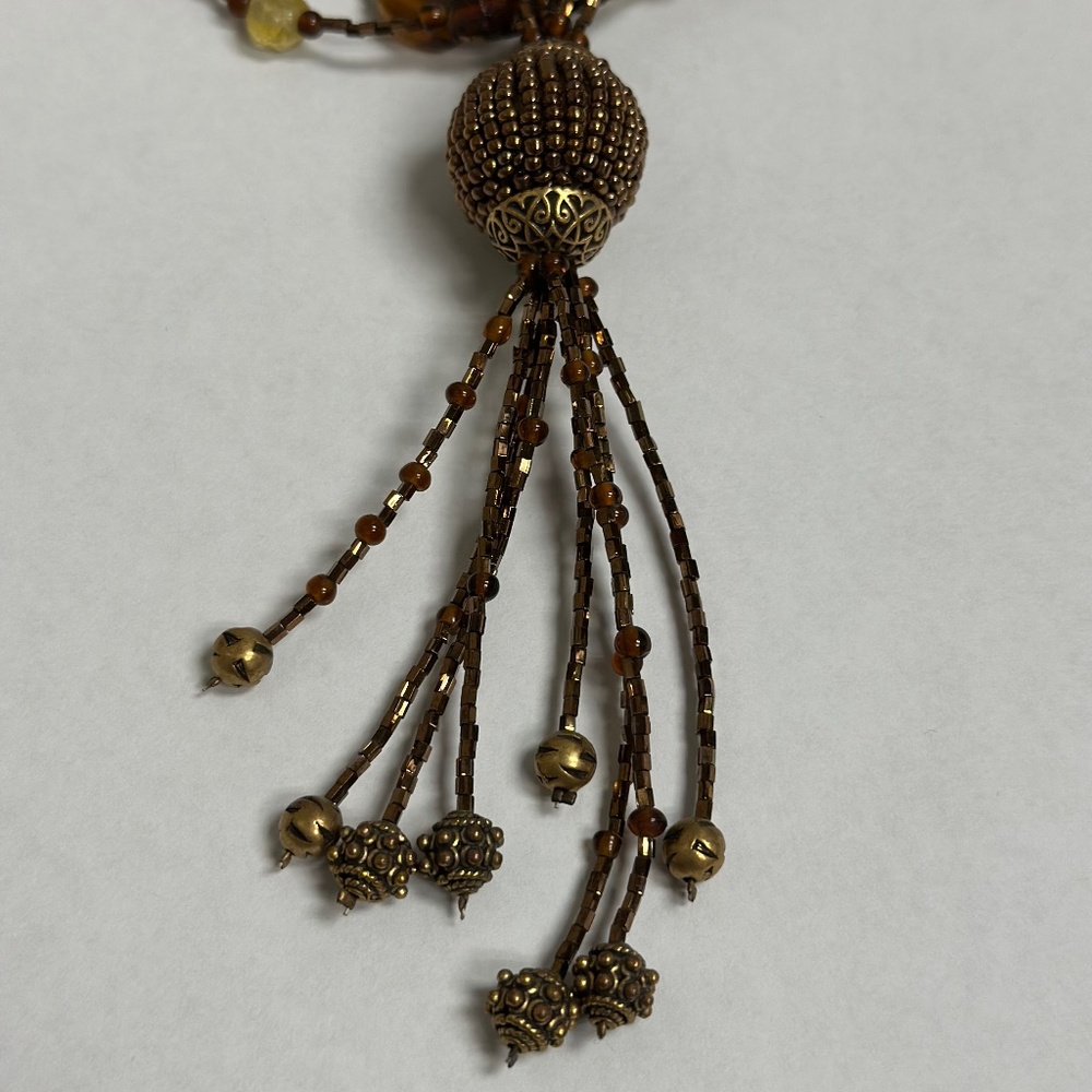 Chico’s 26” beaded necklace